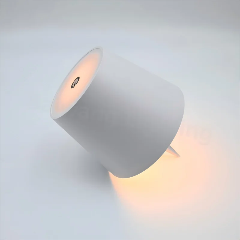 VinoGlow Touch Lamp: Wireless Wine Bottle LED Table Light (USB Rechargeable)