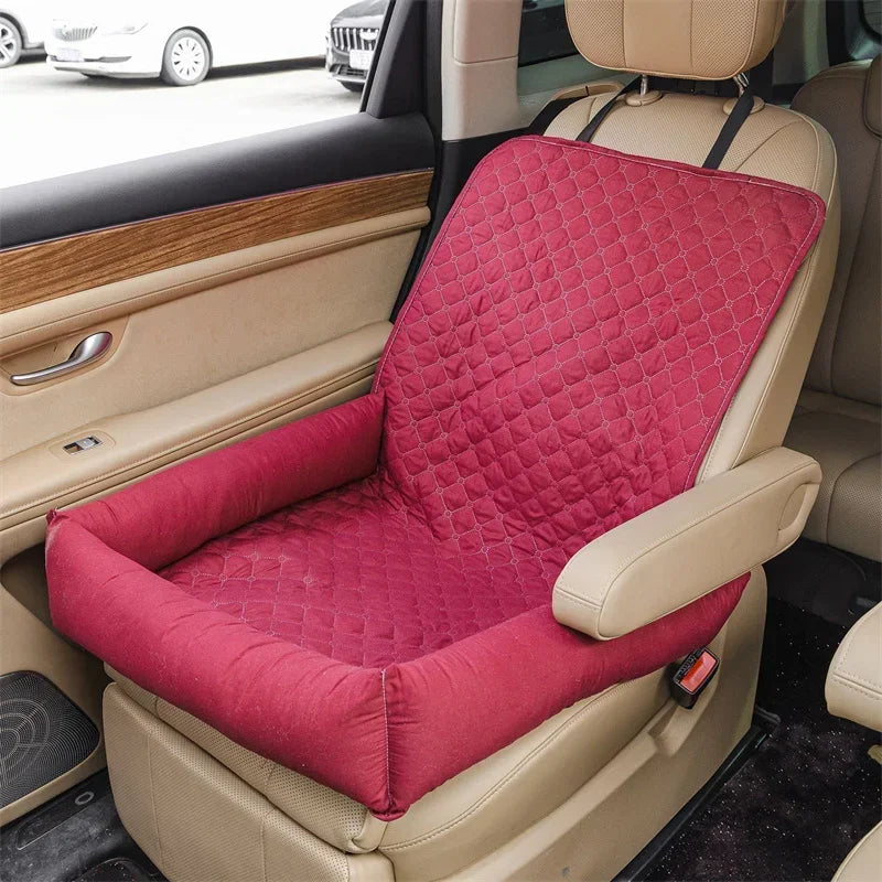 RidePaws: Waterproof Pet Car Seat Cover & Travel Bed for Cats and Small Dogs