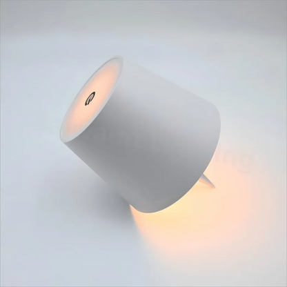 Lámpara táctil VinoGlow: Luz LED de mesa inalámbrica para botellas de vino (recargable por USB)