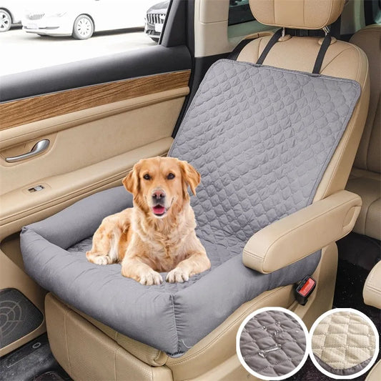 RidePaws: Waterproof Pet Car Seat Cover & Travel Bed for Cats and Small Dogs